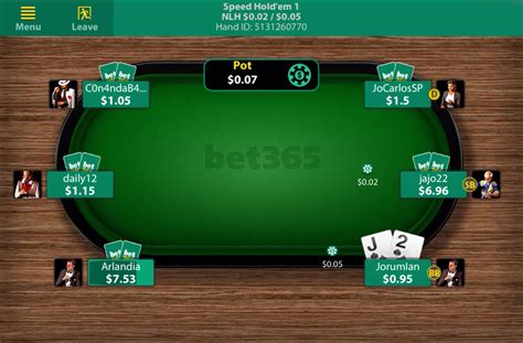 Bet365 poker para android